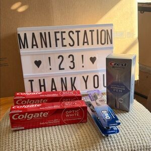 Optic White Toothpaste Set BNIB